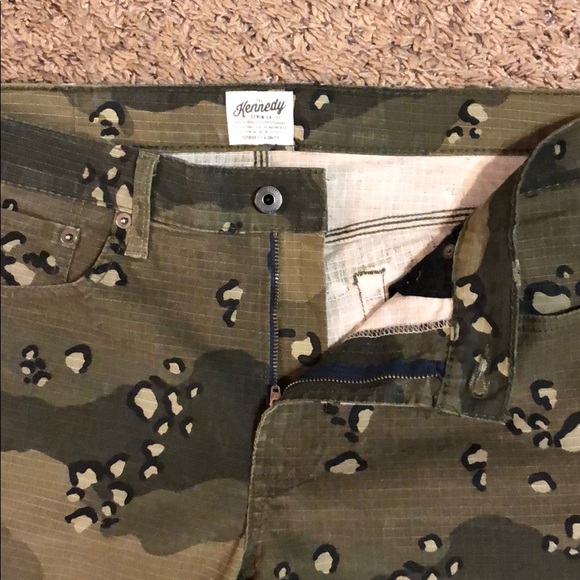 Camouflage ripstop khaki pants - Picture 4 of 5